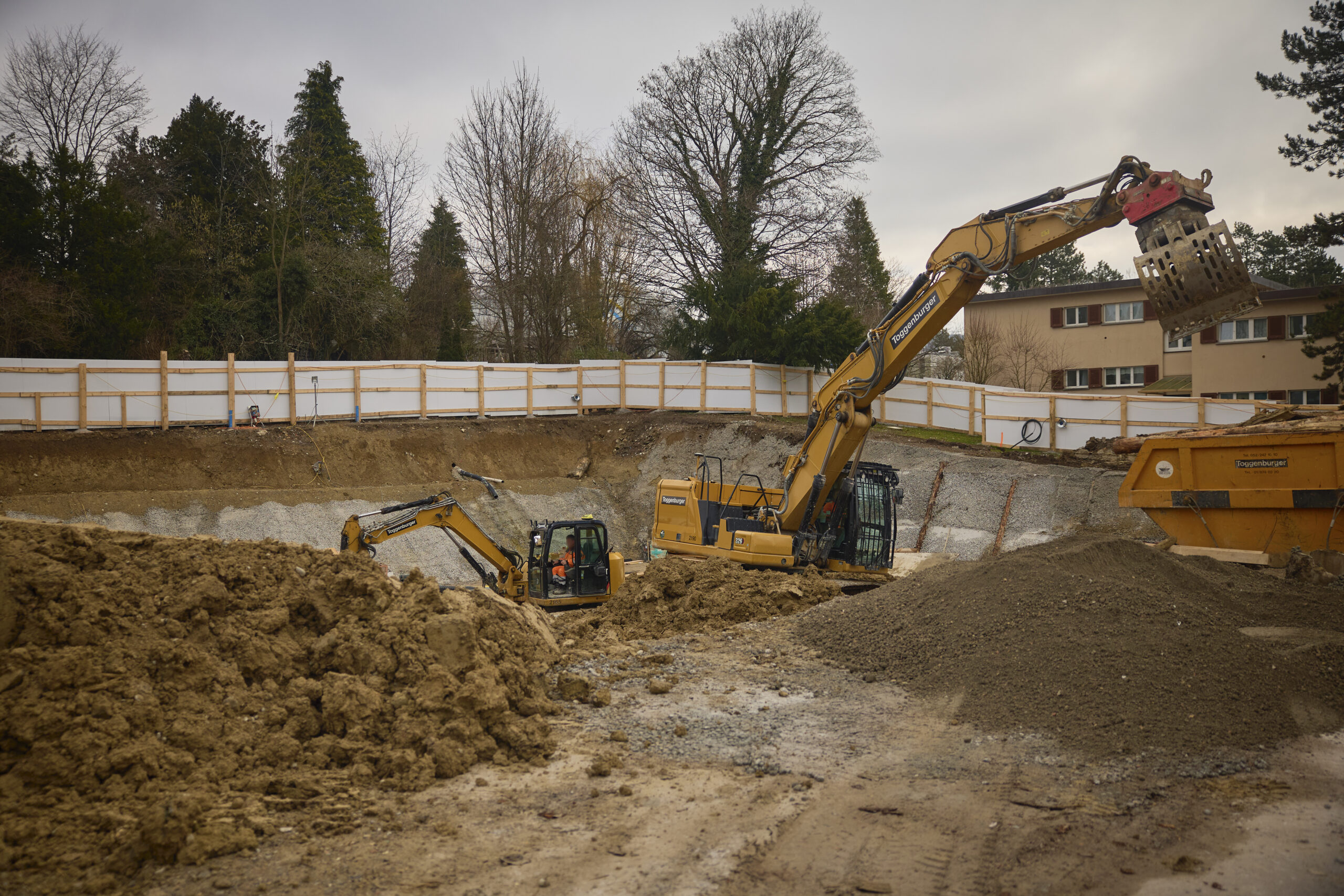 Baustelle RMHC Haus Zürich